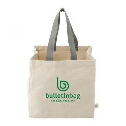 Organic Cotton Tote Bag with Gussets